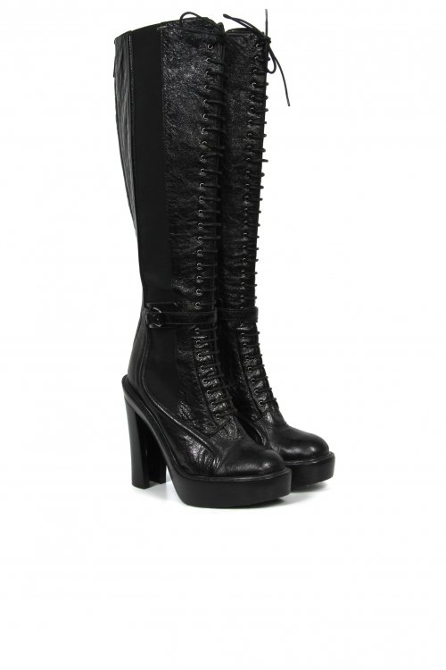 Кожаные сапоги 01.03.2018 Newlife.moda