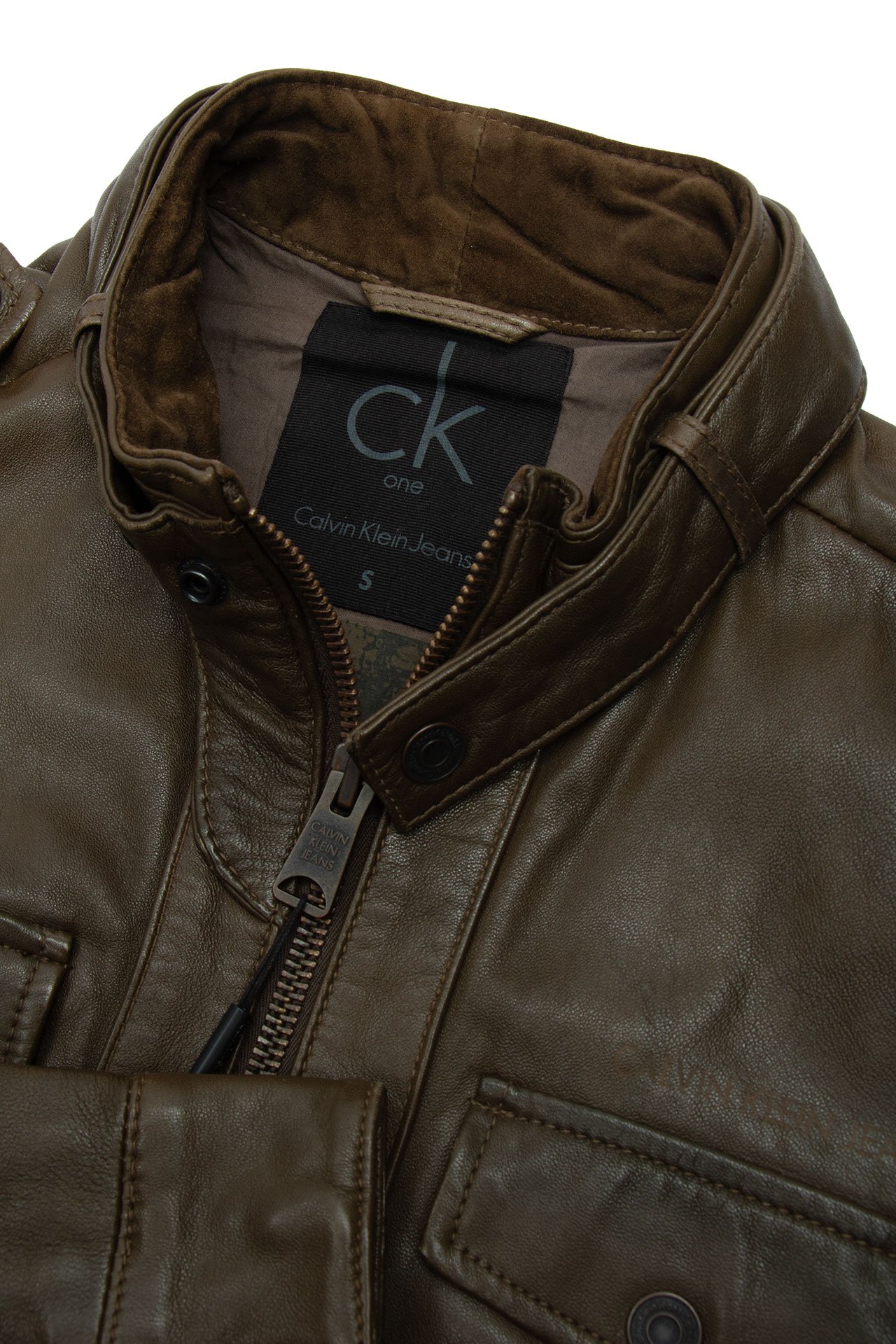 Купить Кожаная куртка Calvin Klein в СПб | NewLife.moda