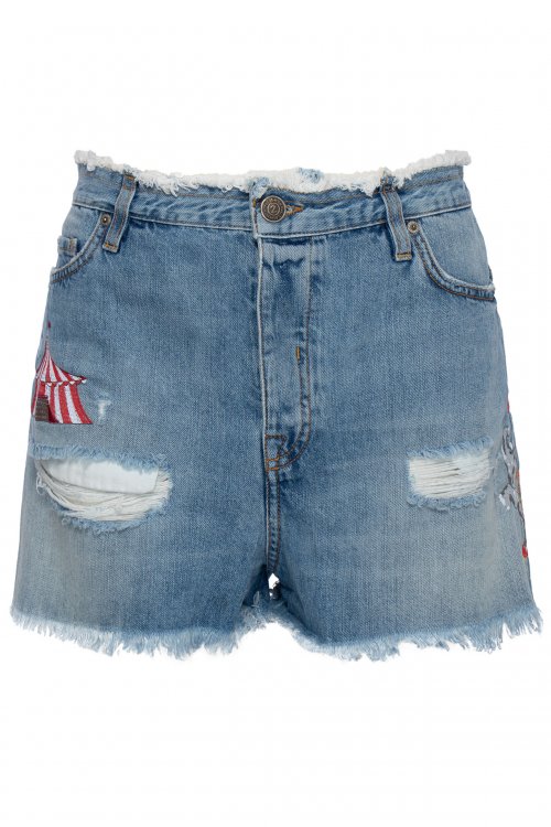 Джинсовые шорты 03.04.2024 Newlife.moda