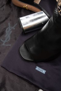 Туфли на каблуке с открытым носком 23.05.2024 Newlife.moda