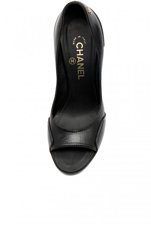 Туфли на каблуке с открытым носком 11.06.2024 Newlife.moda