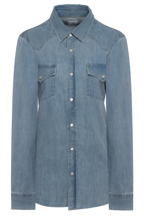 Джинсовая рубашка 16.07.2024 Newlife.moda