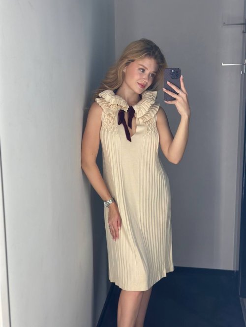 Вязаное платье 28.08.2024 Newlife.moda