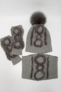Шапка + шарф 11.12.2024 Newlife.moda