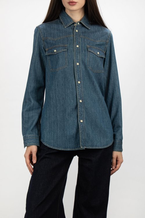 Джинсовая рубашка 31.01.2026 Newlife.moda